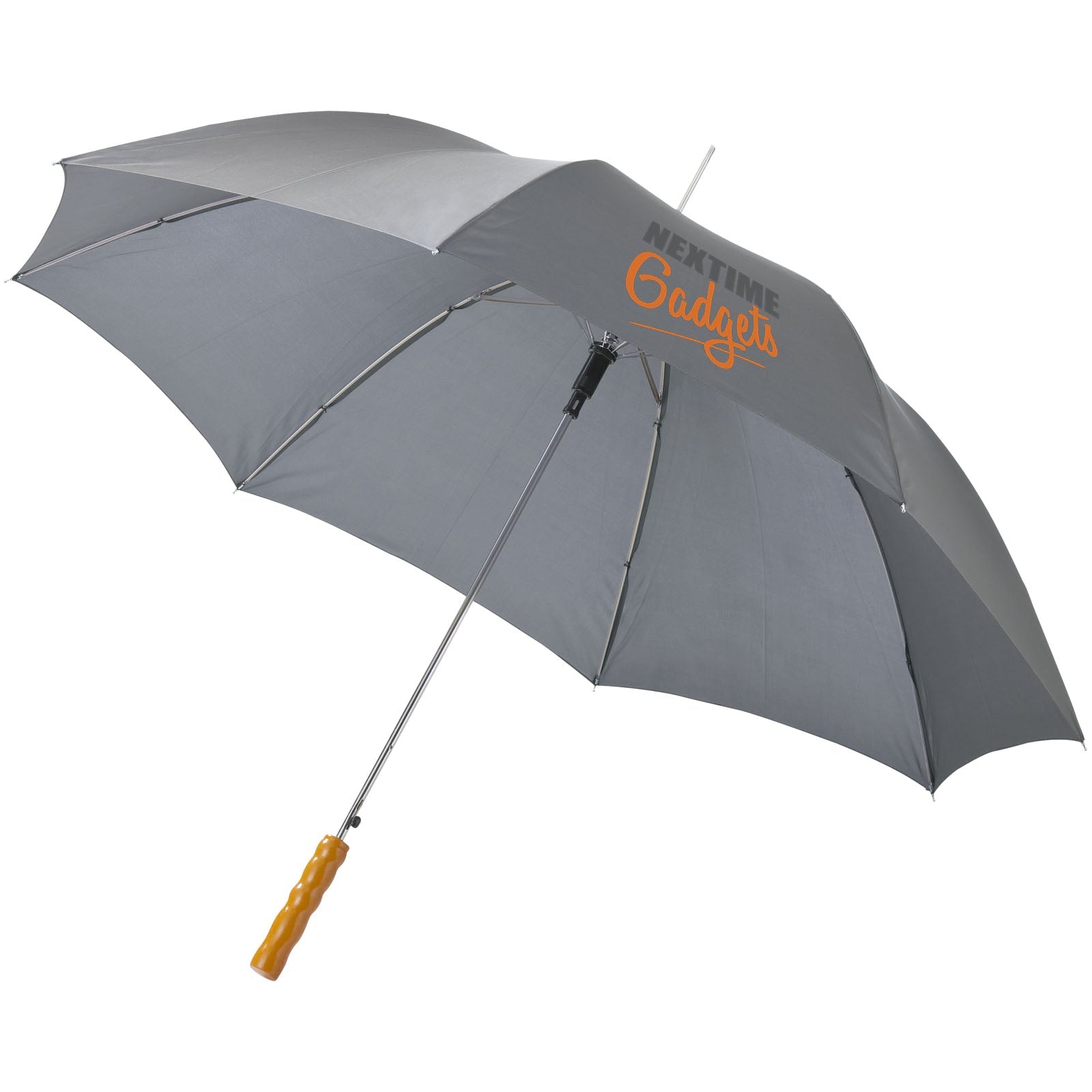 Lisa 23 auto open umbrella with wooden handle