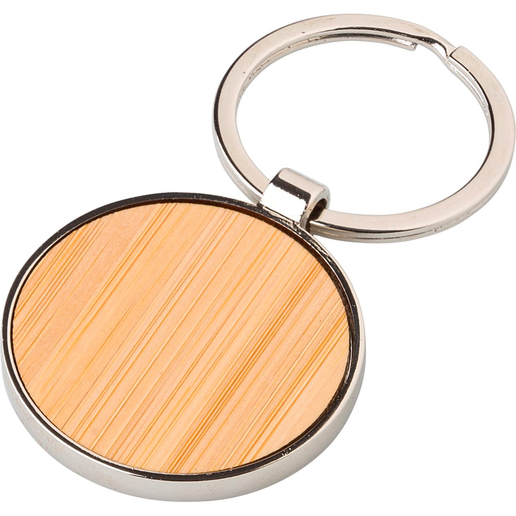 Mellanby Bamboo and metal key chain