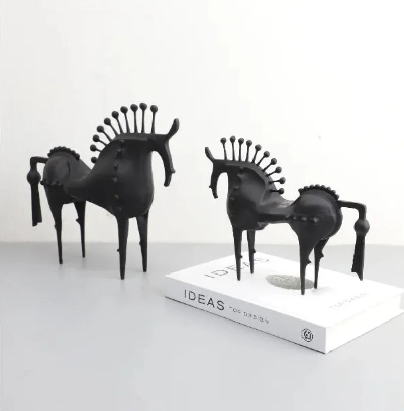 Equinox Metal Horse Sculptures