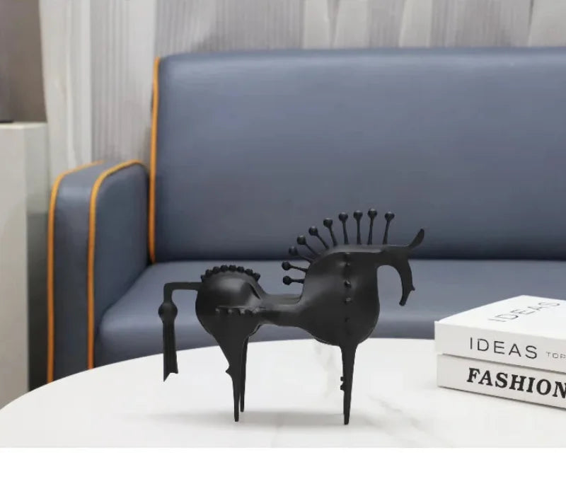Equinox Metal Horse Sculptures