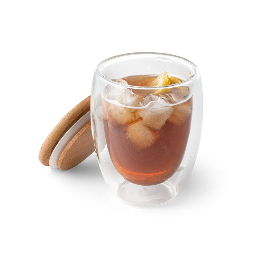ECUADOR 350. Borosilicate glass travel cup 350 mL