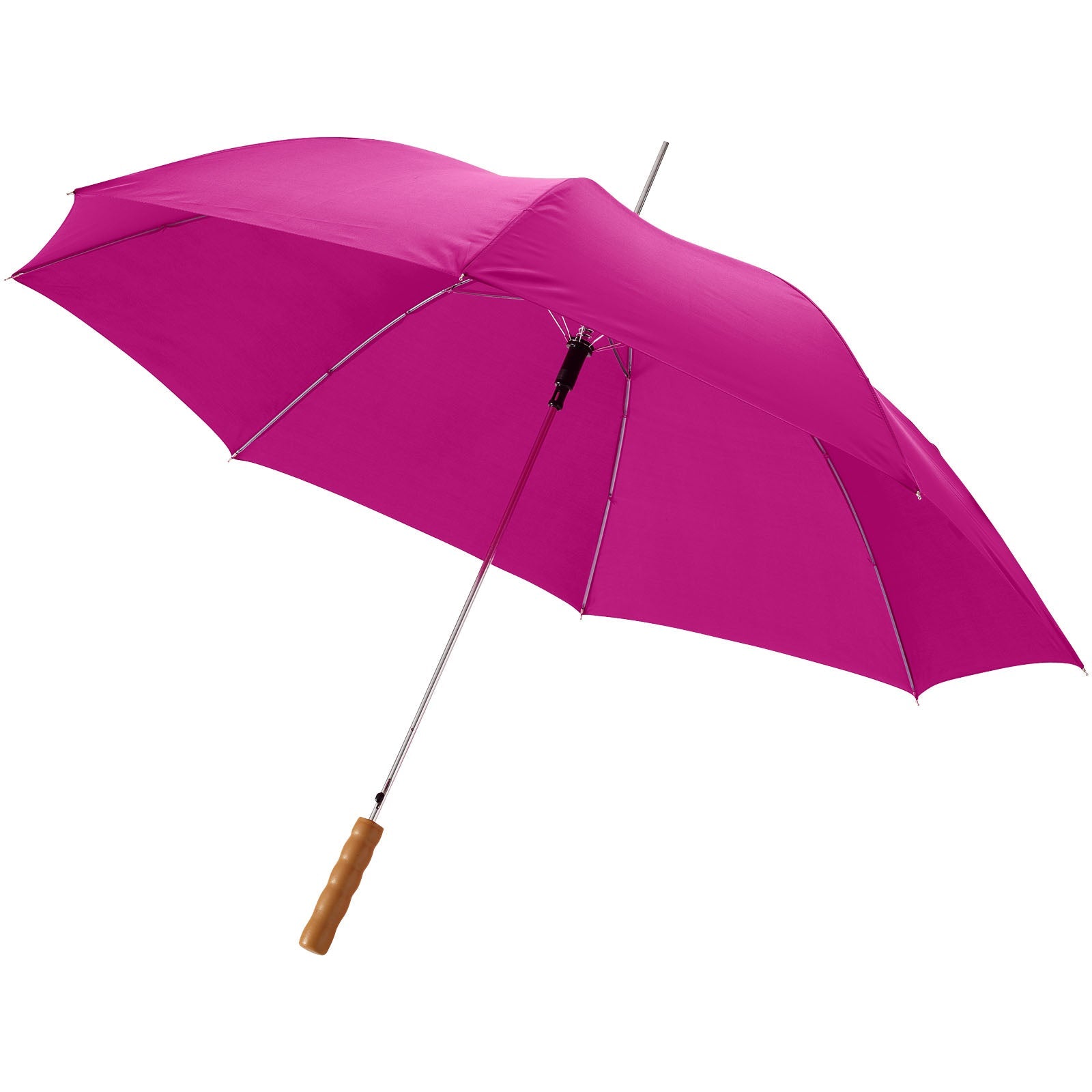 Lisa 23 auto open umbrella with wooden handle