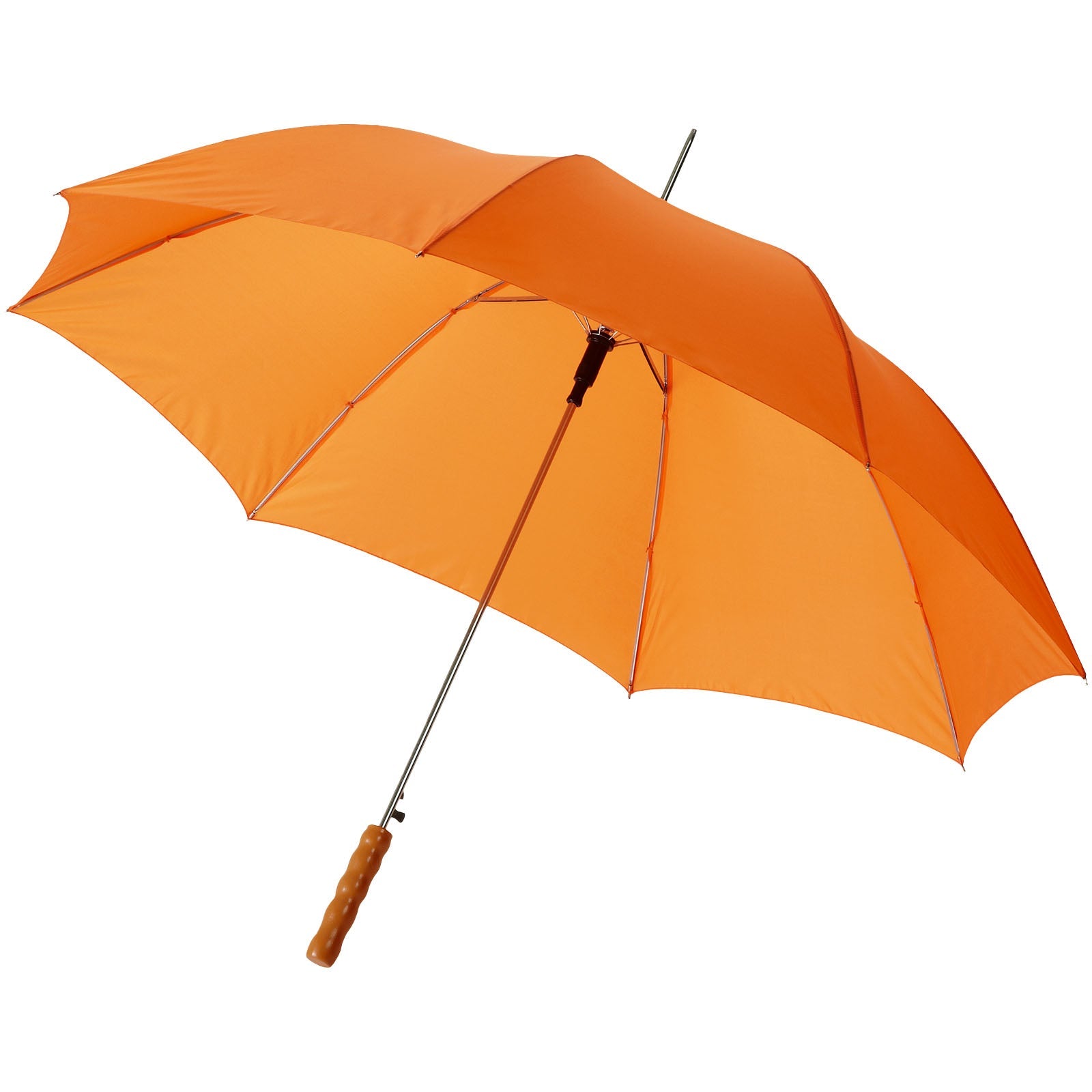 Lisa 23 auto open umbrella with wooden handle